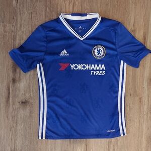 SOCCER JERSEYSAdidas Blue Chelsea FC Soccer Jersey